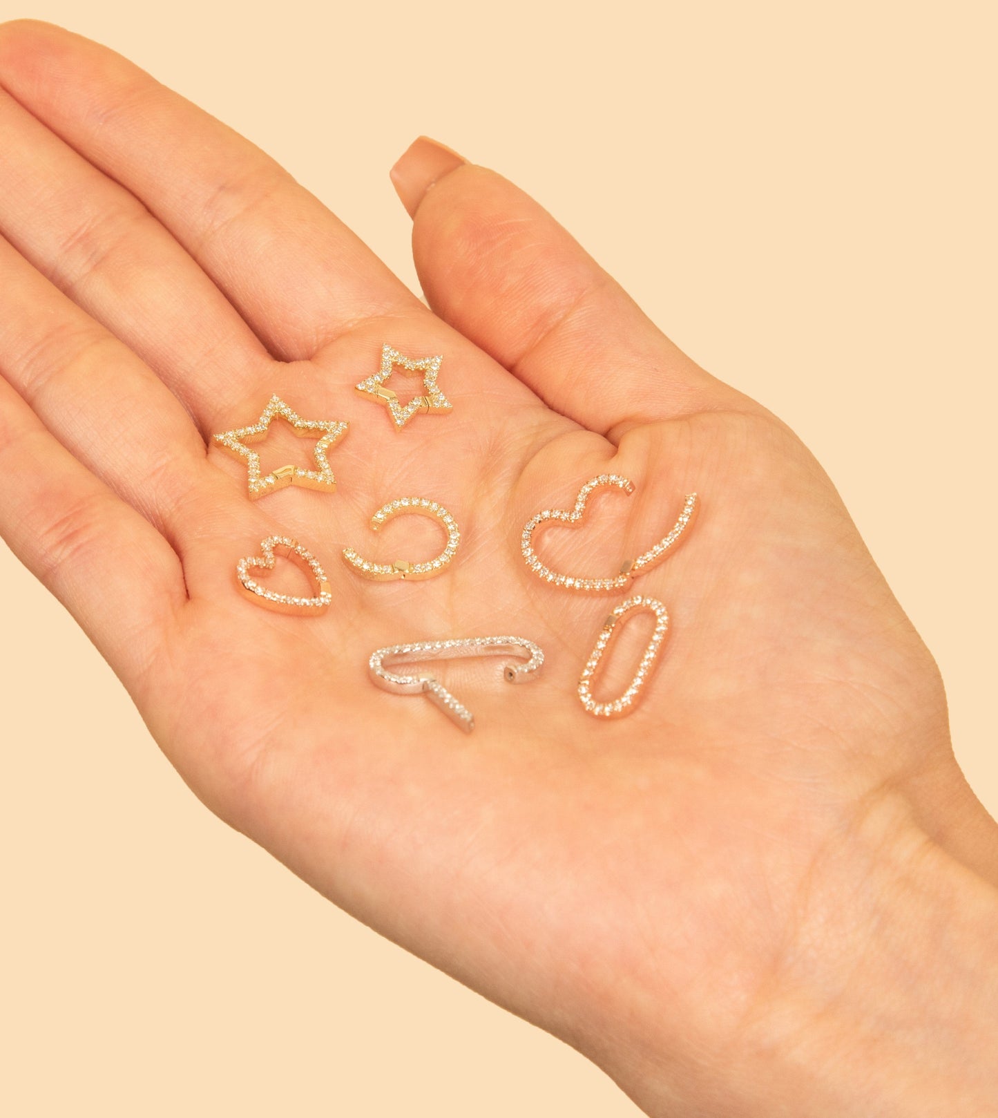 Diamond Star Connector Clasp
