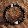 Abundant Positivity - Onyx Malachite Bracelet