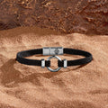 Sacred Abundance Men’s Black String Bracelet