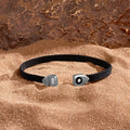 Opulent Security Men’s Evil Eye Black String Bracelet