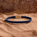 Men's Forward Vision Evil Eye Blue String Bracelet