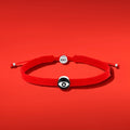 Hopeful Outlook - Evil Eye Red String Bracelet
