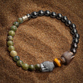 Serene Existence - Jade Hematite Buddha Bracelet