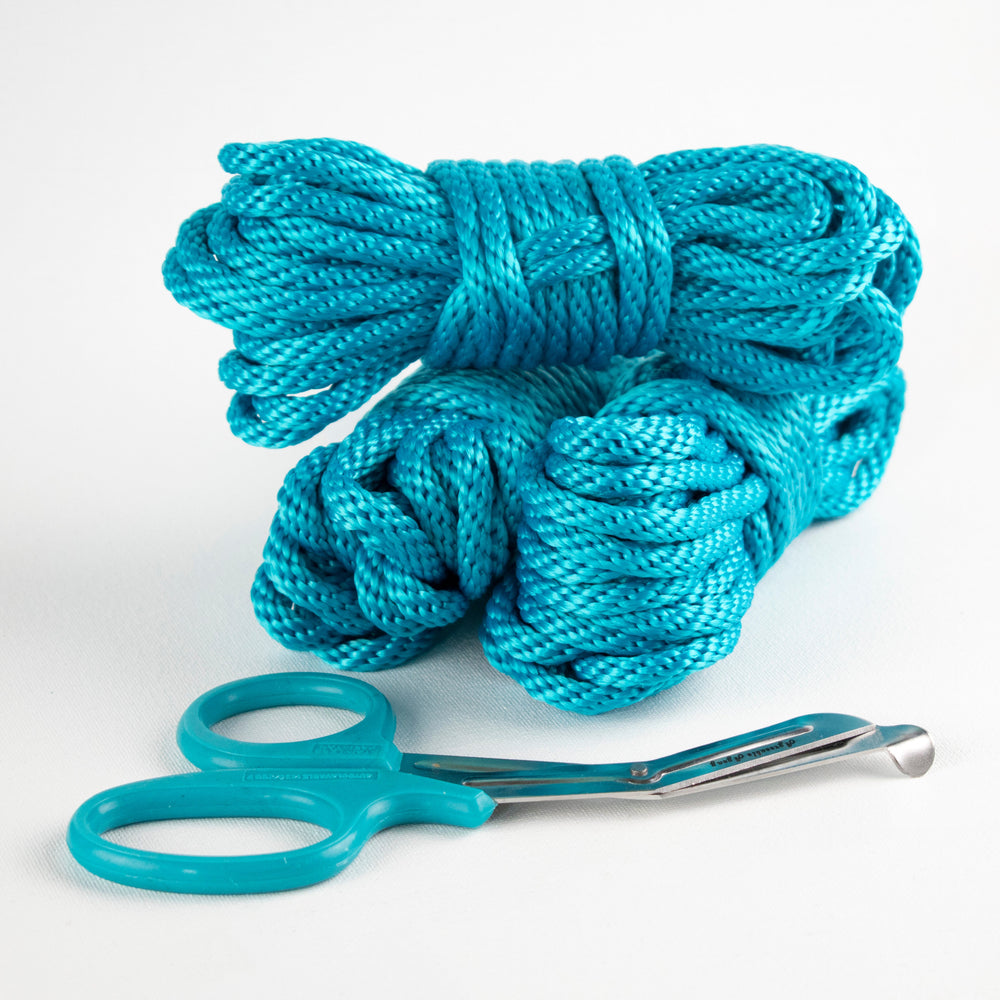 Beginners Rope Bondage Kit (3x30ft + Shears!) - 6mm - 1/4" MFP
