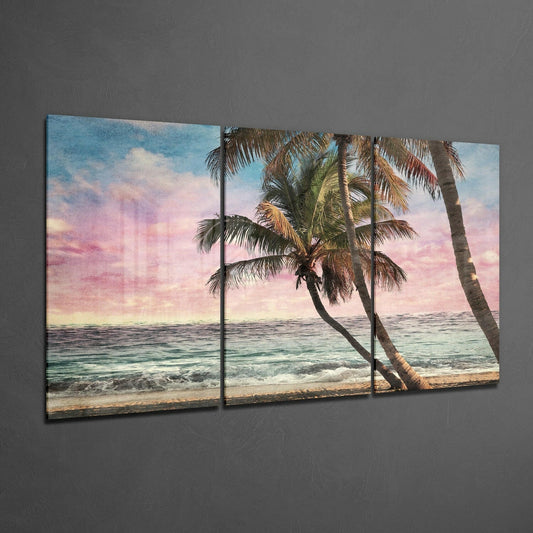 Palms Glass Wall Art
