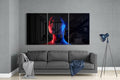 Women's Glass Wall Art