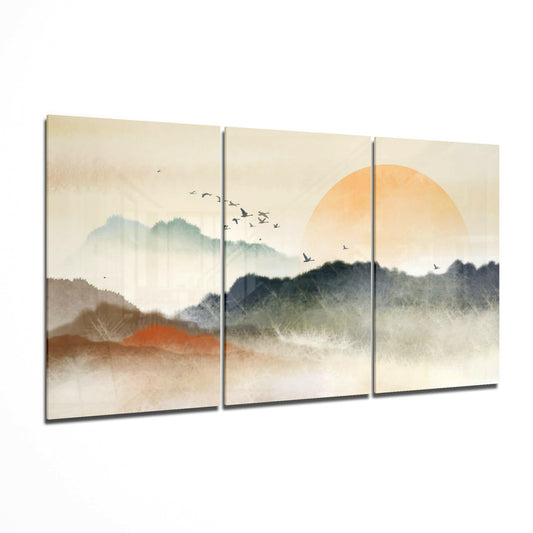 Sunset Glass Art