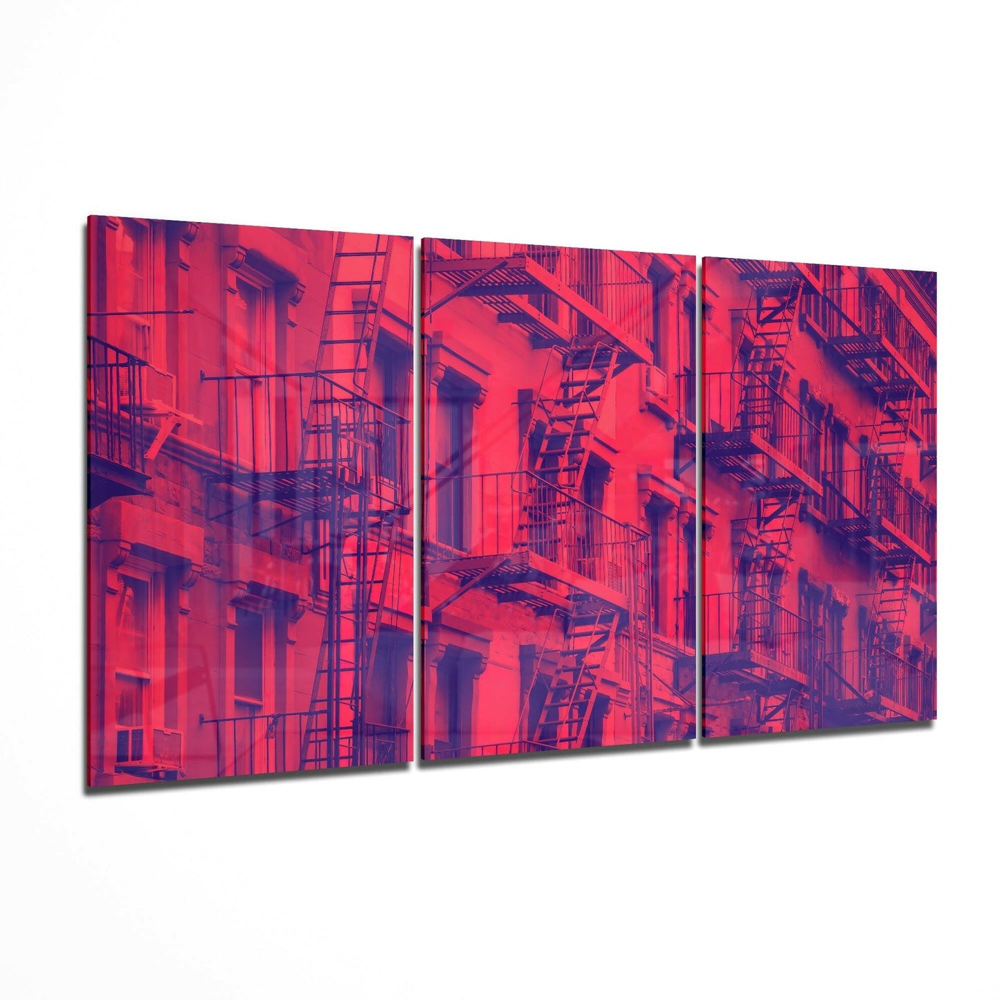 Buildings Glass Art