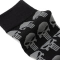 Marvel Punisher Black Socks and Silver Lapel Pin Gift Set