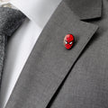 Marvel Spider-Man Dot 3 Pack Socks and Lapel Pin Gift Set