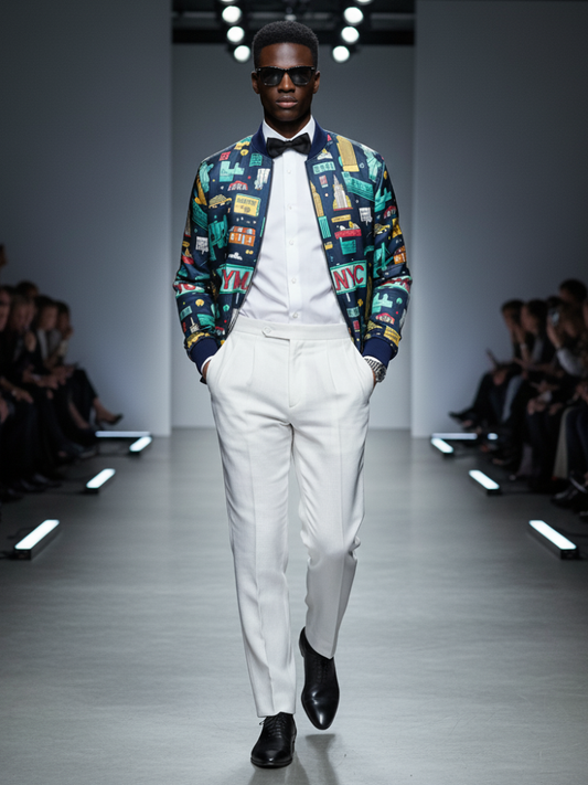 Men's WALL STREET Bomber Jacket BYMANYC ® New York