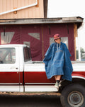OB-X Denim Poncho