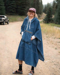 OB-X Denim Poncho