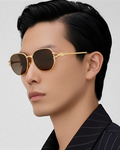 Jean Brun Metal Sunglasses