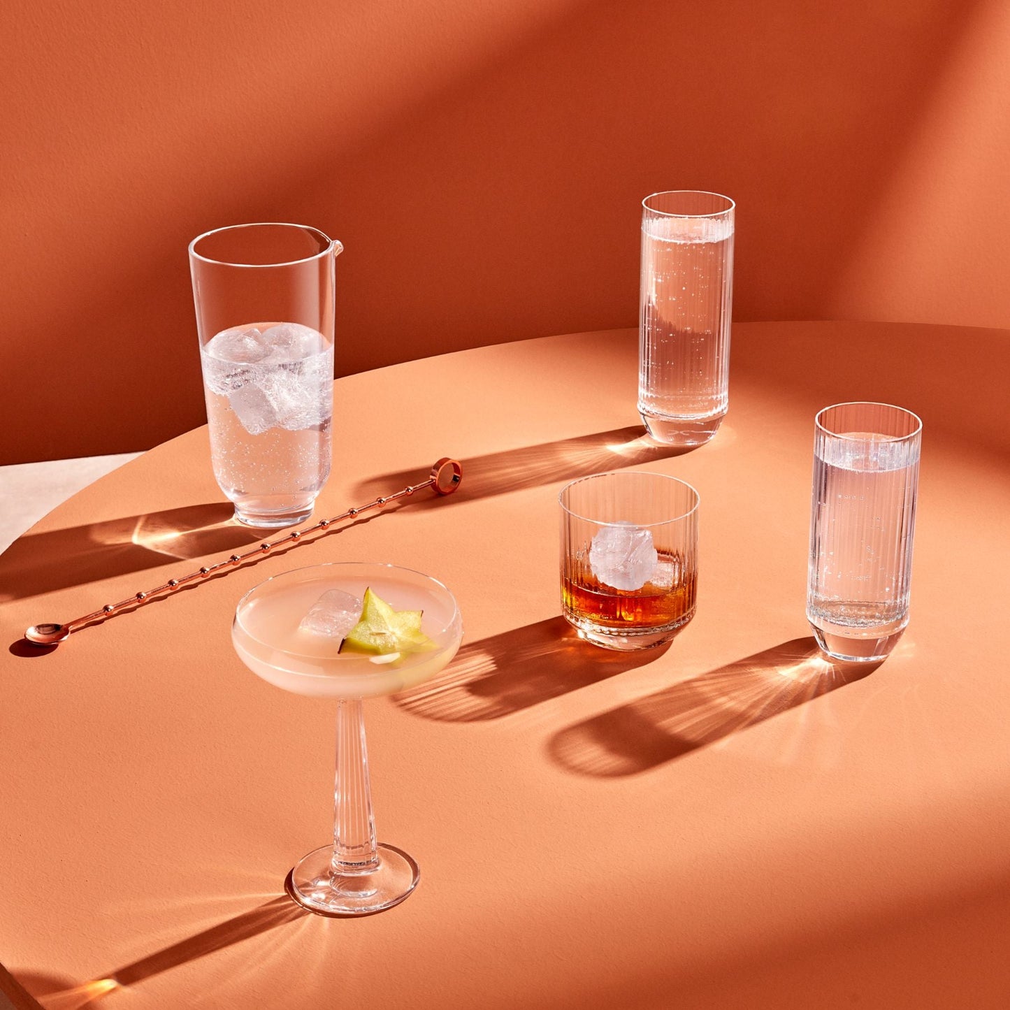 Big Top Set of 4 High Ball Glasses 10 oz