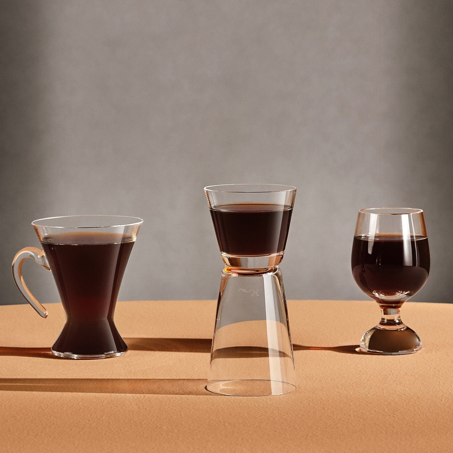 Dual Set of 2 Espresso Glasses