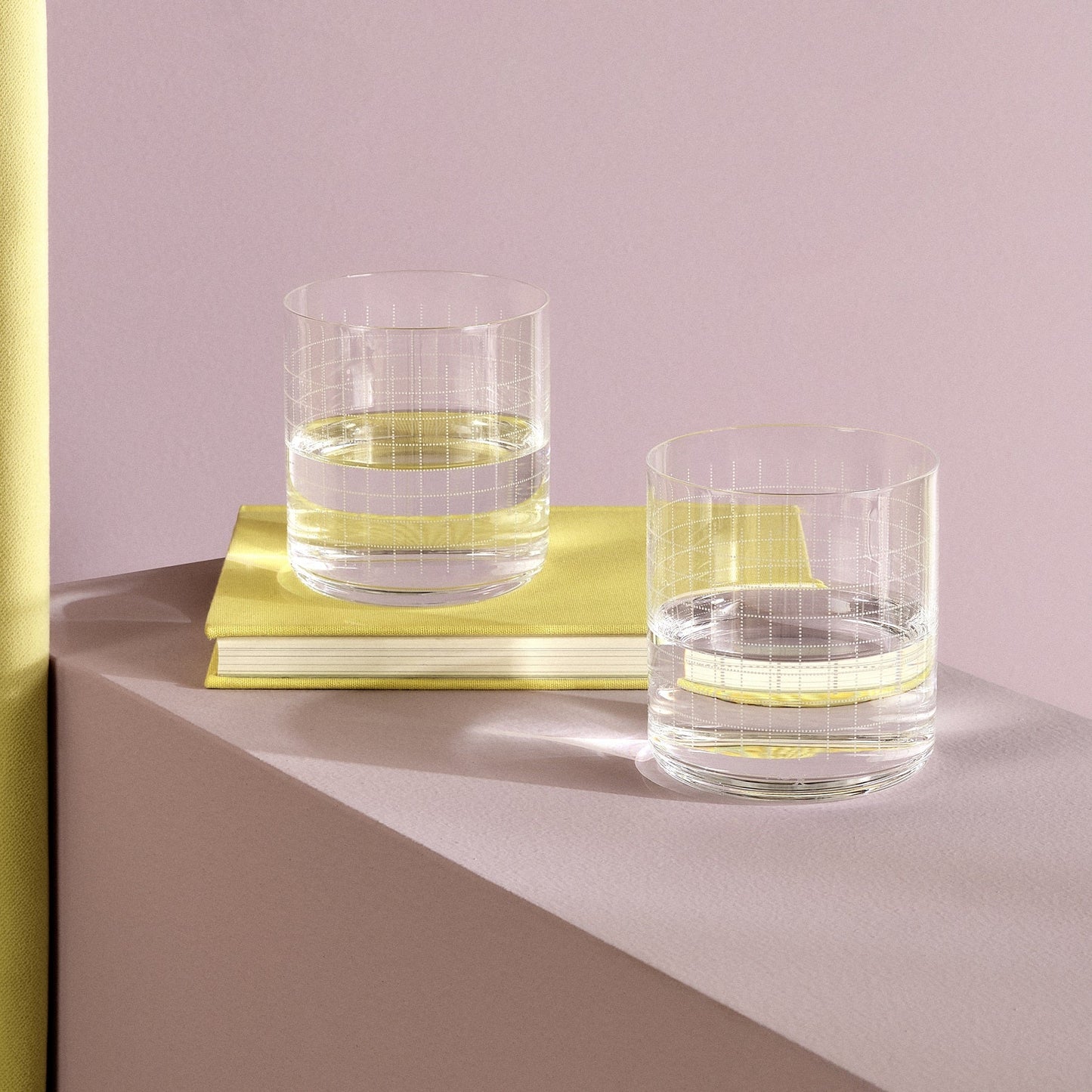 Finesse Grid Set of 4 Whisky SOF Glasses