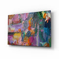 Abstract Glass Wall Art