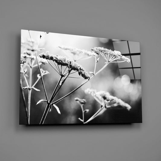 Flower Glass Wall Art