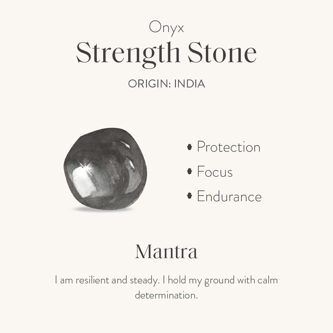 Earthly Guardian - Black Onyx Pointer Charm