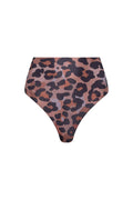 Palermo High Waist Bikini Bottom Leopard