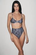 Palermo Underwire Bikini Top Snake