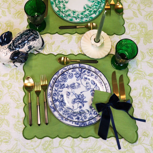 Extra Tall Pine Green Taper Candle, 1 Case of 24 Packs (4 Candles per Pack)