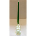 Extra Tall Pine Green Taper Candle, 1 Case of 24 Packs (4 Candles per Pack)