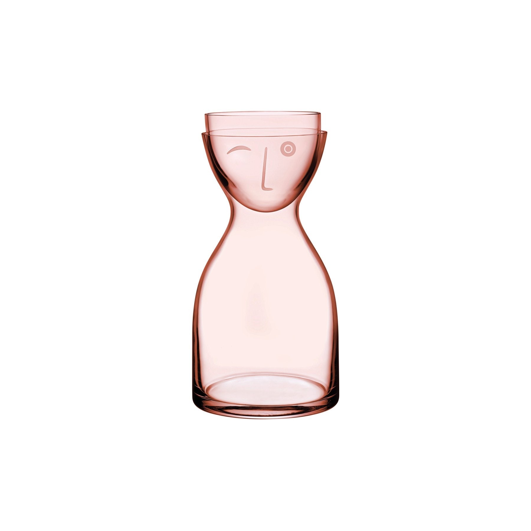 Mr. & Mrs. Night Water Set Short Dusty Rose