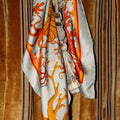 Prehistoric Seas Silk Scarf