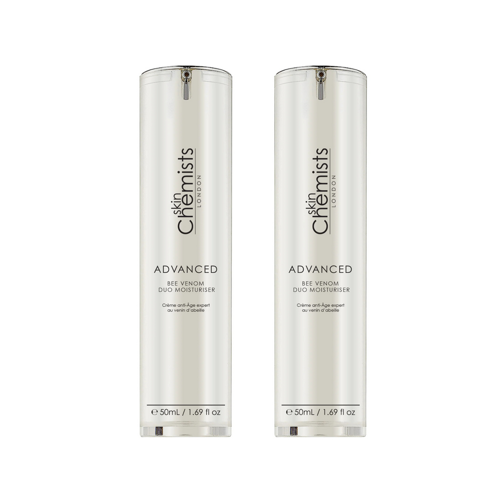 skinChemists Advanced Bee Venom Duo Moisturiser 50ml Twin Value Savings Pack