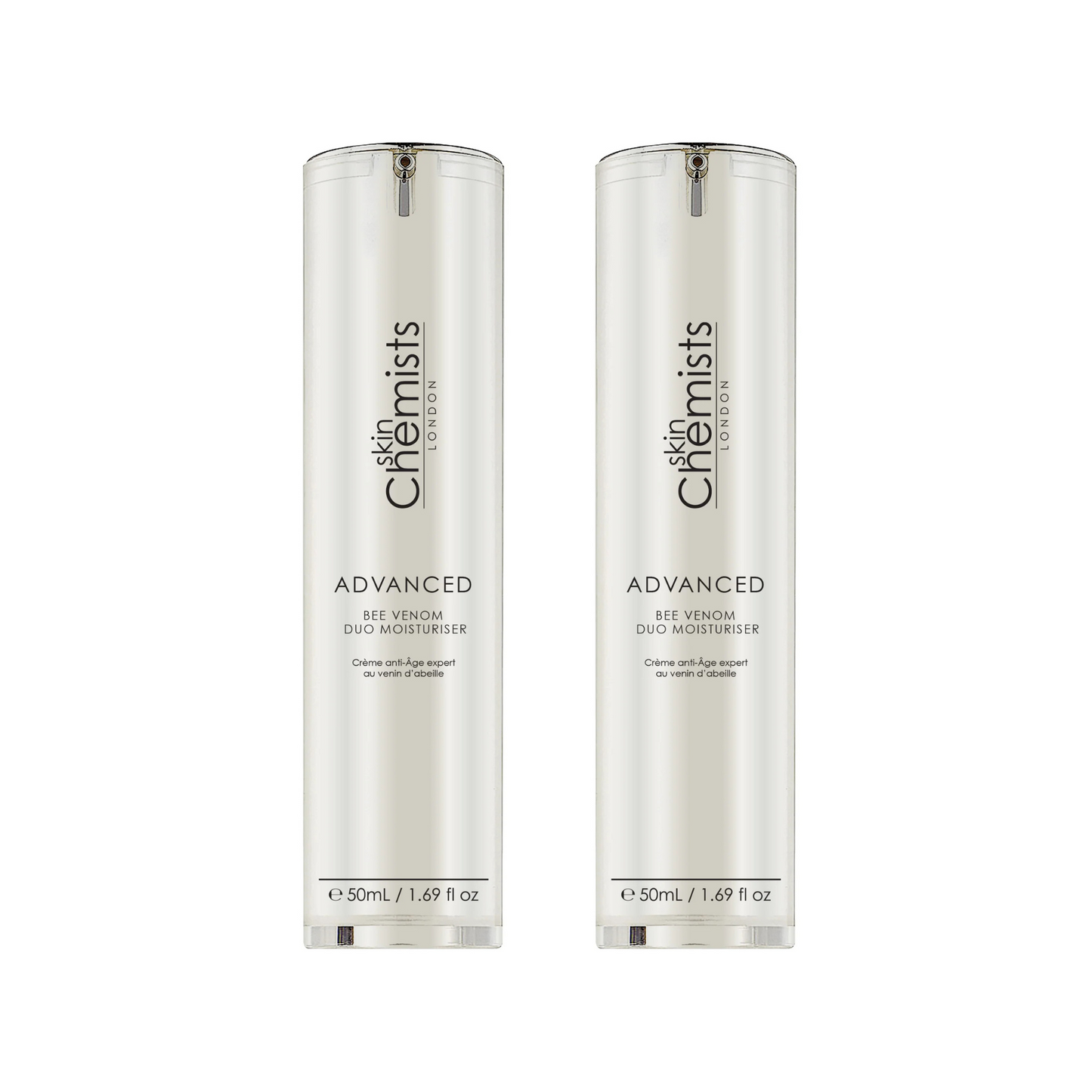 skinChemists Advanced Bee Venom Duo Moisturiser 50ml Twin Value Savings Pack