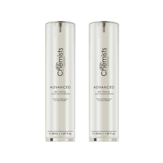 skinChemists Advanced Bee Venom Duo Moisturiser 50ml Twin Value Savings Pack