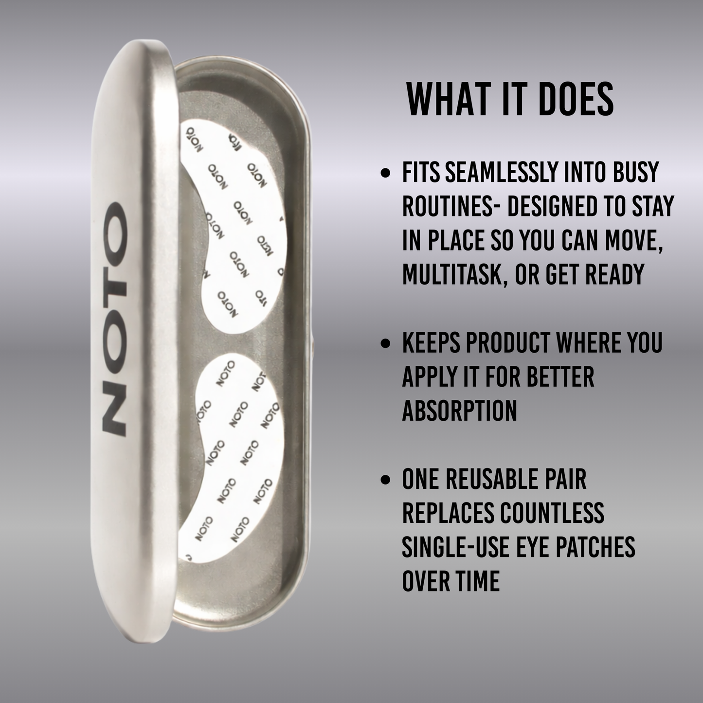 RE/SET Reusable Eye Boost Mask