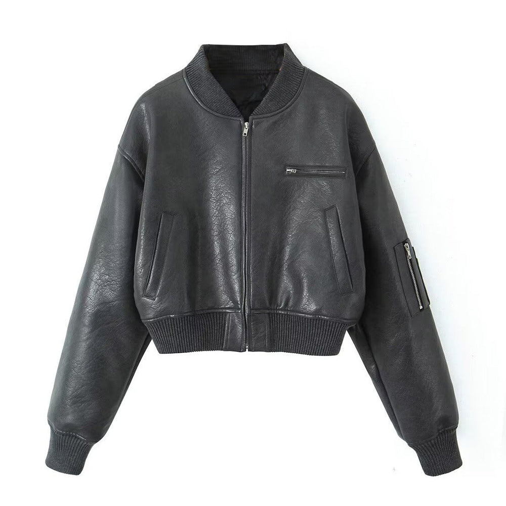 Retro-Style Zipper Jacket for Women, Tribeca, BYMANYC New York.
