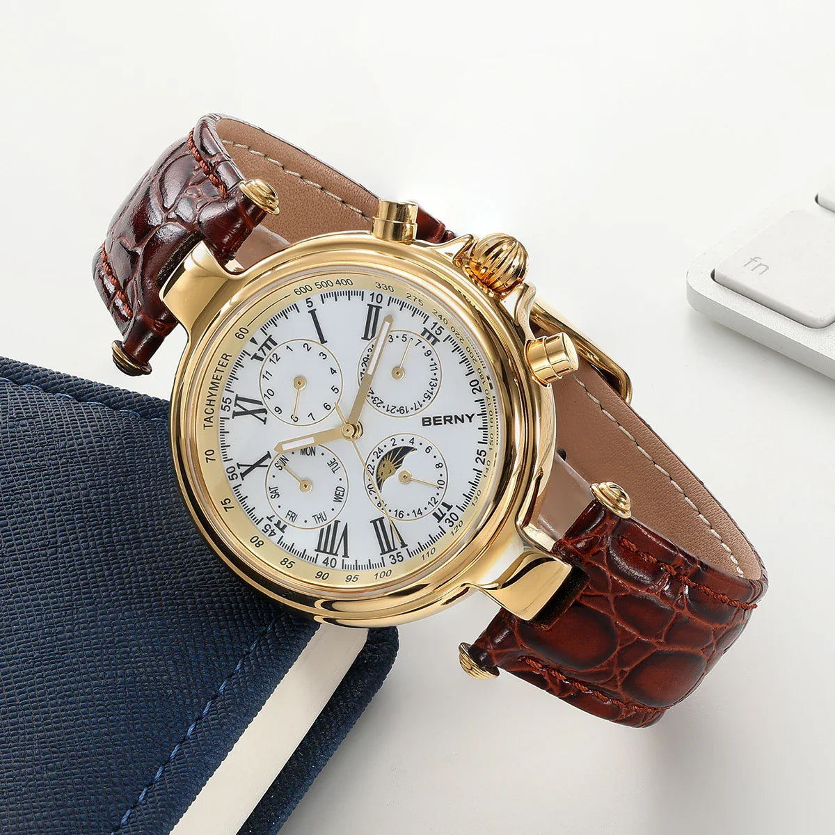 LunaClassic™ Sun & Moon Automatic Mechanical Watch