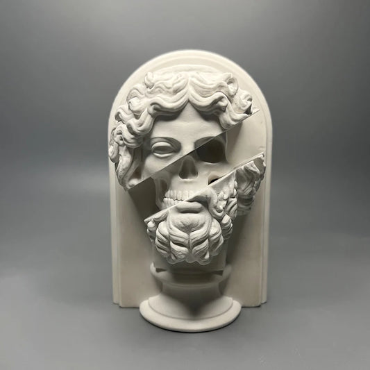 Zeus European Plaster Sculpture