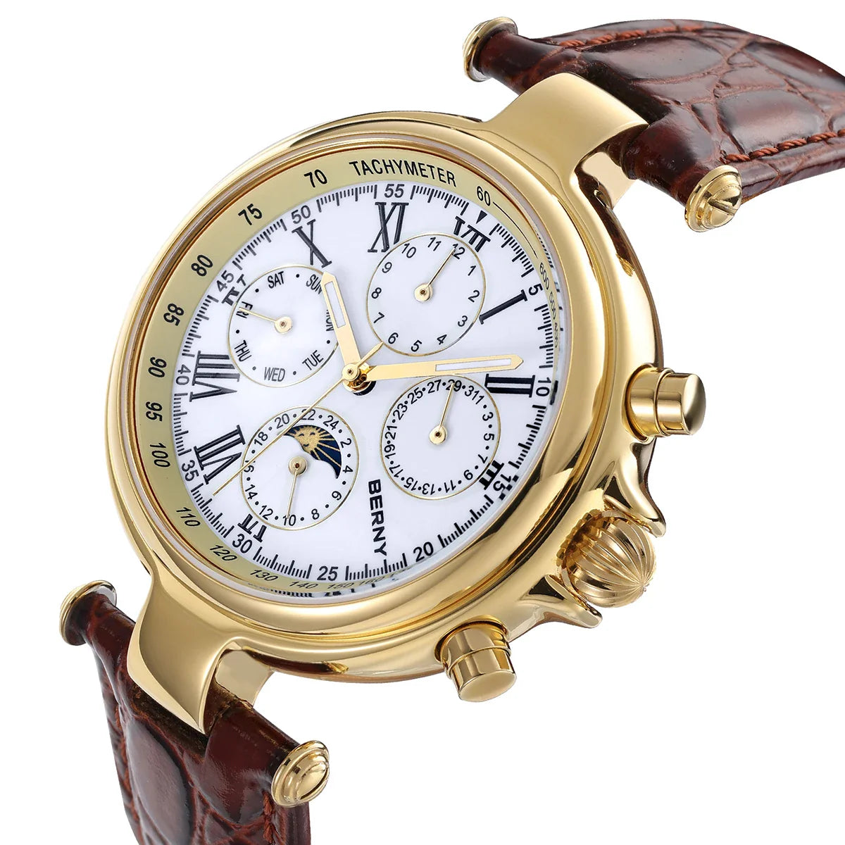 LunaClassic™ Sun & Moon Automatic Mechanical Watch