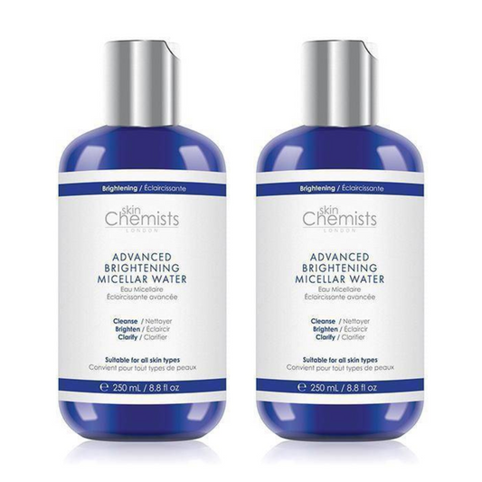 skinChemists Advanced Brightening Marine Micellar Water 250ml Twin Savings Pack