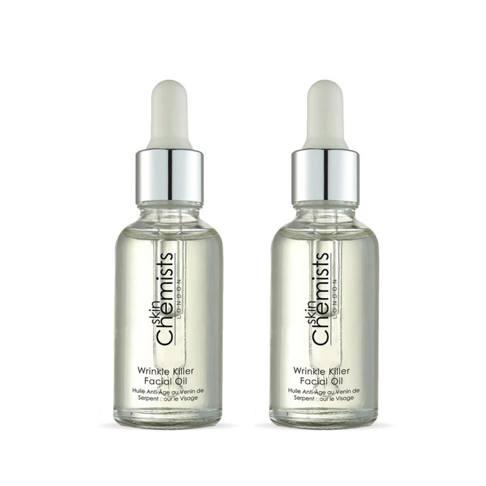 skinChemists Wrinkle Killer Facial Oil 30ml Twin Value Savings Pack