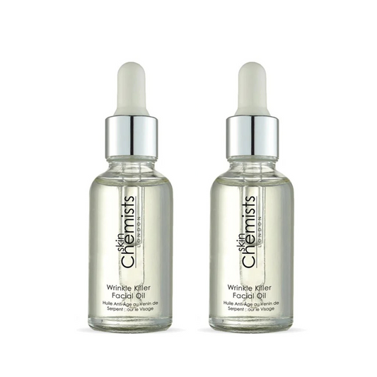 skinChemists Wrinkle Killer Facial Oil 30ml Twin Value Savings Pack