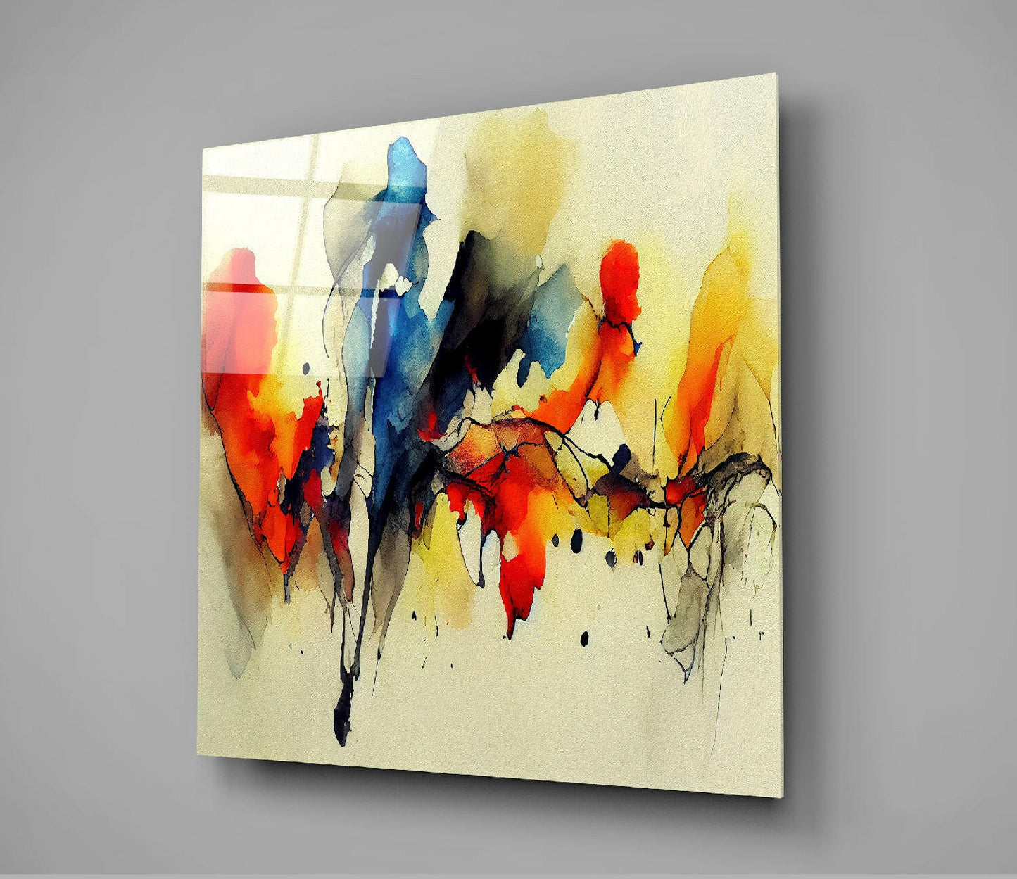 Frequency Glass Wall Art  || Designers Collection