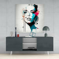 Woman Glass Wall Art  || Designer Collection