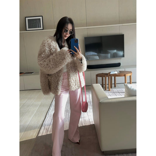Wanderer Island Tuscan Sheepskin Coat