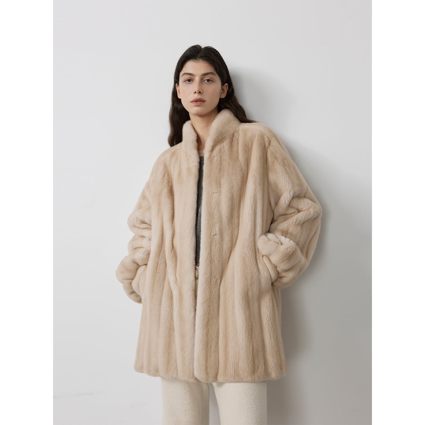 Meteor Variations Sable Fur Coat
