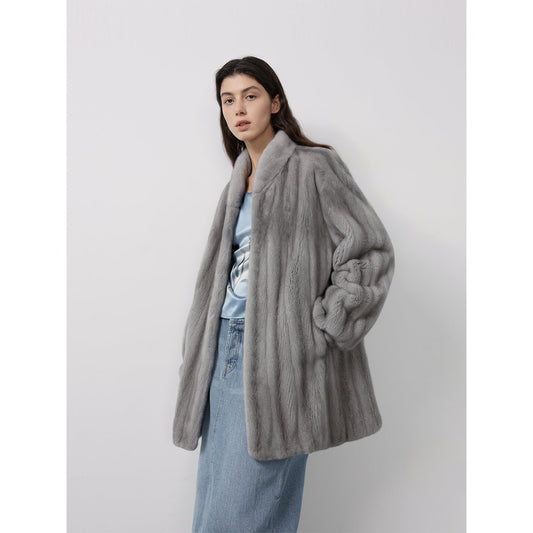 Meteor Variations Sable Fur Coat