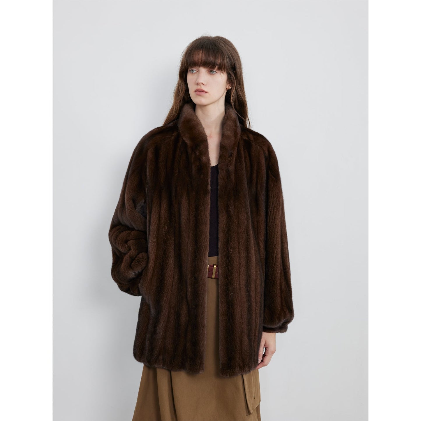 Meteor Variations Sable Fur Coat