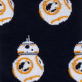 Star Wars BB-8 Navy Dress Socks and Rebel Alliance Starbird Crest Lapel Pin Gift Set