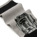 Star Wars Yoda, R2-D2, and C-3PO Dress Socks 3-Pack with Rebel Crest Lapel Pin Gift Set