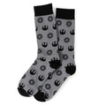 Star Wars Darth Vader Black, White, and Gray Dress Socks and Lapel Pin Gift Set